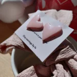 Χειροποίητα Σκουλαρίκια Καρδιά Ροζ